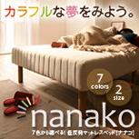 低反発スプリングベッド　ナナコ