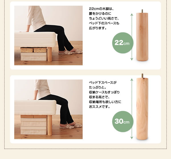 移動がラクラク!分割式マットレスベッド 激安通販