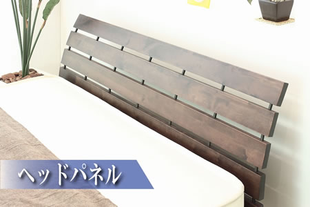 モダンデザイン桐すのこベッド CE-01 おしゃれなヘッドボード