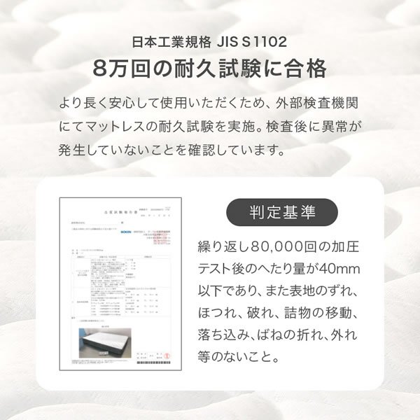 画像15: ショートセミシングルからダブルまで！コスパ抜群ボンネルコイルマットレス