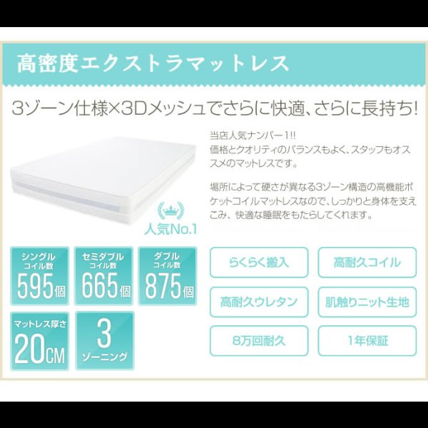 画像6: 高密度ポケットコイルマットレス：LCM