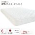 画像3: ショート丈にも対応した薄型日本製ポケットコイルマットレス 開梱設置無料 (3)