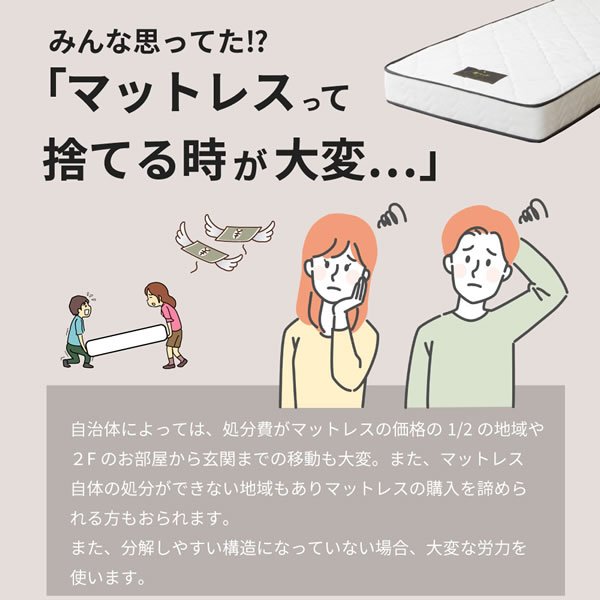 画像7: 日本製ポケットコイルマットレス 価格訴求モデル