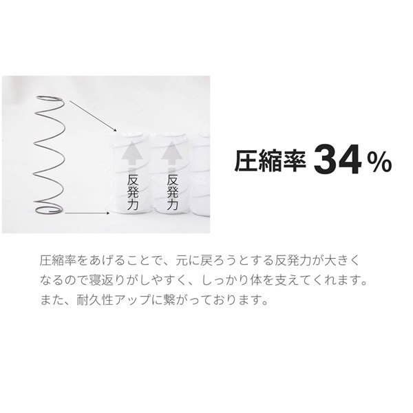 画像16: 日本製ポケットコイルマットレス 価格訴求モデル