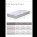画像10: プロファイルウレタン入り極厚25cmポケットコイルマットレス【Comfort】 (10)