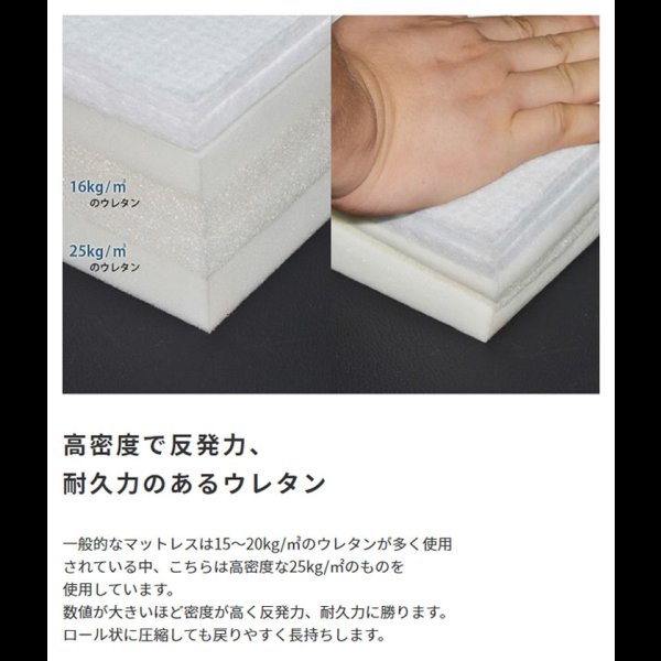 画像10: 硬めの寝心地 エクセレントナノテックポケットコイルマットレス