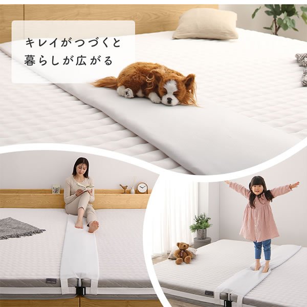画像12: 連結ベッドを購入の方におすすめ！隙間スペーサー＆連結ベルト