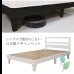 画像5: フラットデザインクリアパネル付き国産ベッド【Eden】　限定値下げ (5)