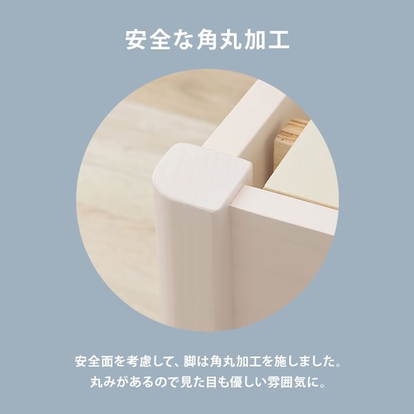 画像10: 工具不要！簡単組み立て敷布団対応すのこベッド【Calvin-b】