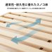 画像8: 工具不要！簡単組み立て敷布団対応すのこベッド【Calvin-a】 (8)