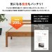 画像5: 工具不要！簡単組み立て敷布団対応フラットパネル付きすのこベッド【Barney】 (5)