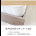 画像8: シンプルでおしゃれなパネル付き連結ベッド【Sabrina】 日本製 (8)