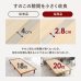 画像8: 布団も使える頑丈すのこロングベッド【Heather】高さ調整付き (8)