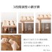 画像12: 国産総檜ロングサイズヘッドレスすのこベッド【Eerika】高さ調整付き (12)
