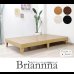 画像2: 日本製北欧デザインヘッドレス仕様脚付きベッド【Brianna】 (2)