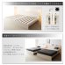 画像5: ヘッドボード収納付き連結対応ベッド【Sakti】シャクティ 高さ調整付き (5)