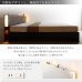 画像10: ヘッドボード収納付き連結対応ベッド【Sakti】シャクティ 高さ調整付き (10)