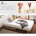 画像16: 3段階高さ調整付き総ヒノキベッド【Louisa】 価格訴求品 (16)