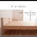 画像19: 日本製無塗装ひのきすのこベッド：シンプルタイプ　低ホルムアルデヒド・高さ調整付き (19)