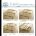 画像4: 組み立て簡単ヘッドレスベッド【Cleto-ht】ショートセミシングル限定 (4)