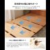 画像12: 棚コンセント付きオイル仕上げシンプルデザインすのこベッド【Elias】 高さ調整対応 (12)