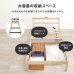 画像11: コスパが良いボルトレス簡単組み立てベッド【Conrad】 棚コンセント付き (11)