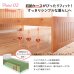画像8: ショート丈カントリー調天然木すのこベッド 高さ調整付き【Lottie】ロッティ (8)