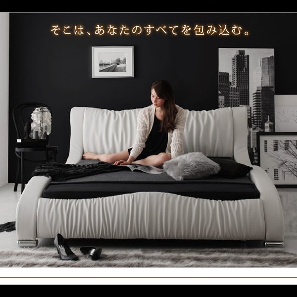 画像4: 高級レザー・デザイナーズベッド【Formare】フォルマーレ　日本向け仕様