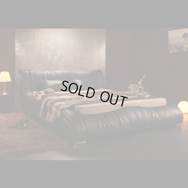 画像4: 高級レザー仕様デザイナーズベッド【Fortuna】フォルトゥナ　５年保証付き