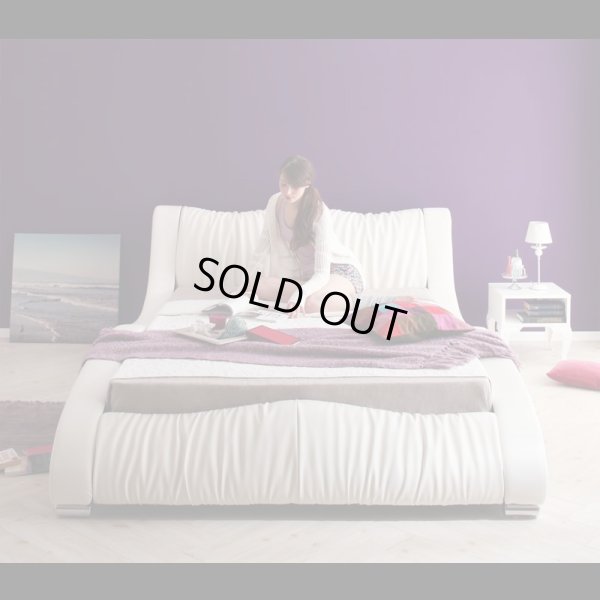 画像6: 高級レザー仕様デザイナーズベッド【Fortuna】フォルトゥナ　５年保証付き