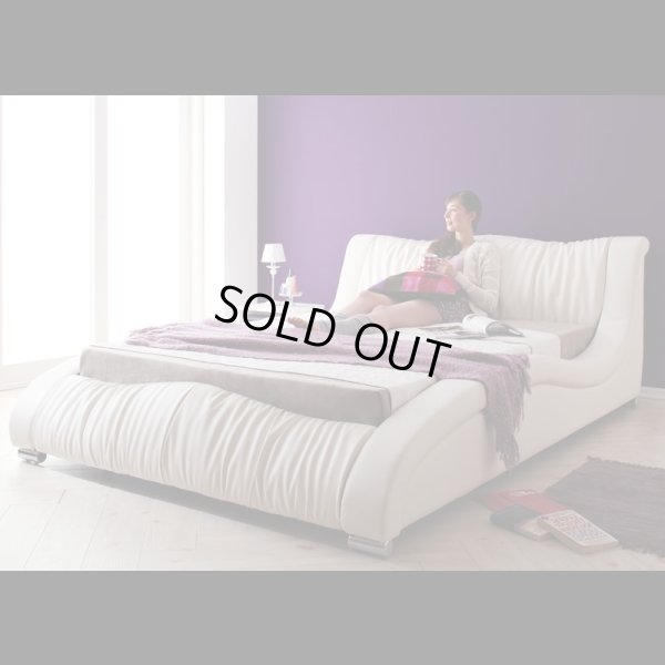 画像7: 高級レザー仕様デザイナーズベッド【Fortuna】フォルトゥナ　５年保証付き