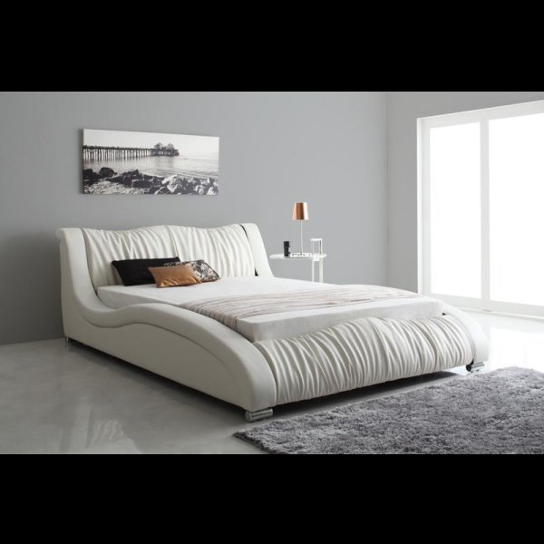 画像8: 高級レザー仕様デザイナーズベッド【Fortuna】フォルトゥナ　５年保証付き