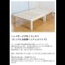 画像2: ヘッドレスデザイン総桐材すのこベッド【Adeline】 (2)