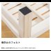 画像5: ヘッドレスデザイン総桐材すのこベッド【Adeline】 (5)