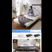 画像2: やわらかな寝心地！脚付きロールマットレスベッド ポケットコイル (2)