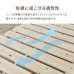 画像7: 無塗装天然木パイン材仕様すのこベッド【Harri】高さ調整対応 (7)