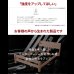 画像2: 耐荷重500kg！高さも変えられる！国内産ひのき仕様頑丈すのこベッド (2)