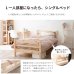 画像12: 日本製無塗装ひのきすのこ二段ベッド・キングベッド・分割対応 (12)