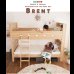 画像2: 連結ベッド・シングルベッドにもなる棚付き二段ベッド【Brent】ブレント 限定商品 (2)