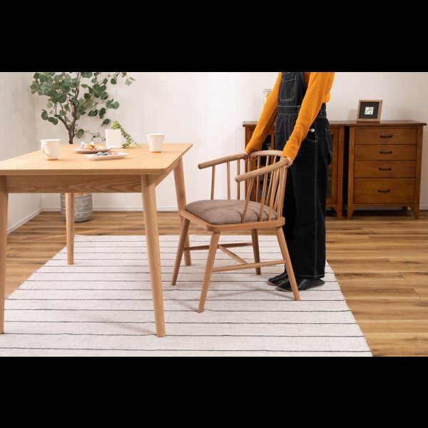 画像14: 身体を包み込む優しいデザインのウィンザーチェア【Wallance】2脚セット