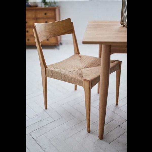 画像17: 天然木とペーパーコードの組み合わせがおしゃれなダイニングチェア【Reynold】2脚セット