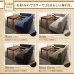 画像15: カバーリング仕様ポケットコイル入りソファ＆高さ調整付きダイニングテーブルセット【Jesse】 (15)