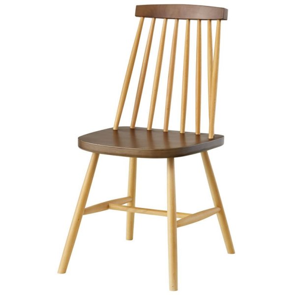 画像6: 天然木使用ウィンザーチェア2脚セット【Curtis】 お買い特