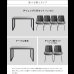 画像19: おしゃれで機能的なセラミック製ダイニングテーブル＆レザーダイニングチェアセット【Felicien】 (19)
