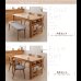 画像15: 伸縮機能付きダイニングテーブルセット【Dynaton】デュナトン　サイド収納付き (15)