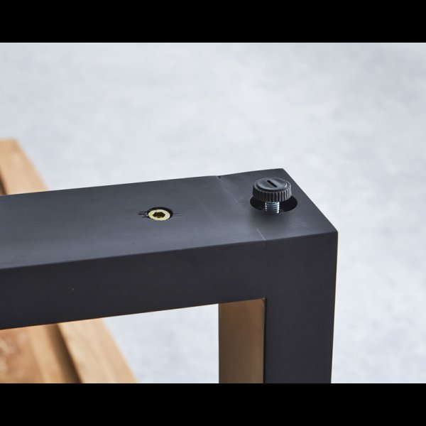 画像16: オーク無垢材仕様・一枚板風耳付きダイニングテーブル【Rodger】