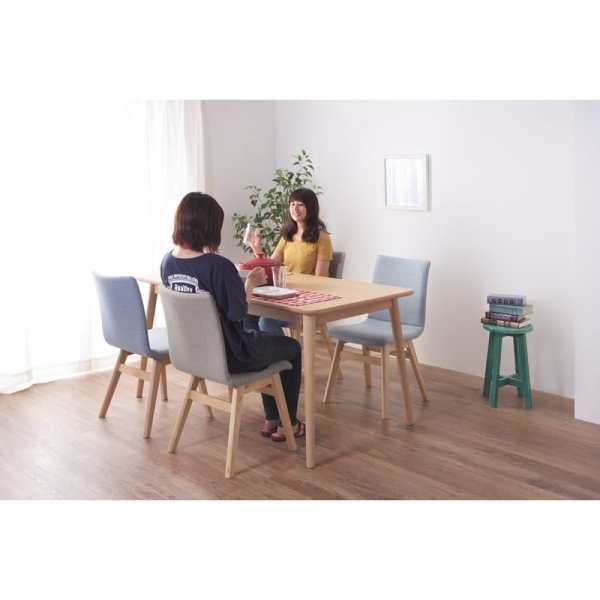 画像15: 小物引き出し収納付きシンプルダイニングテーブル幅150【Bruno】