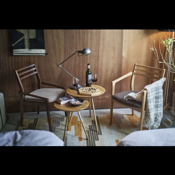 画像4: デザインが美しい日本製ダイニングチェア【Fabian】選べる肘タイプ