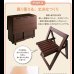 画像16: 天然木バタフライ伸長式収納ダイニングセット【kippis!】キッピス (16)