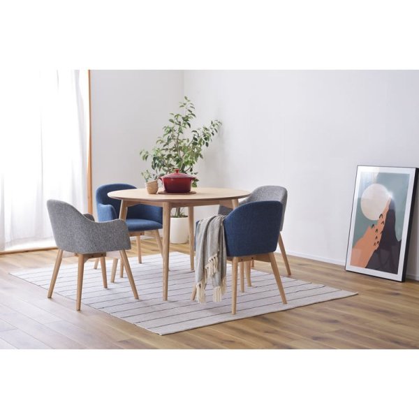 画像10: おしゃれなカフェ風円形ダイニングテーブル【Ashton】 北欧デザイン